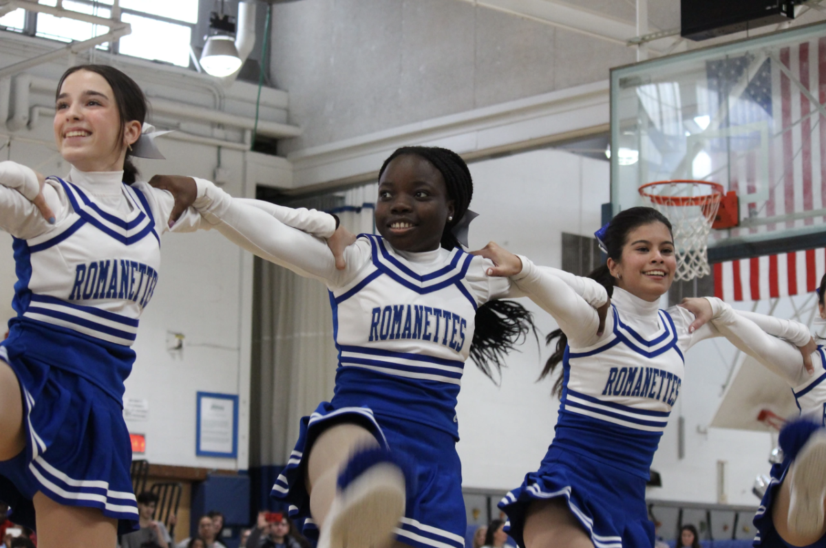 Romanettes showcase their months of training through their exciting performance.